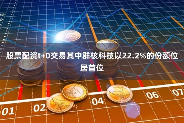 股票配资t+0交易其中群核科技以22.2%的份额位居首位